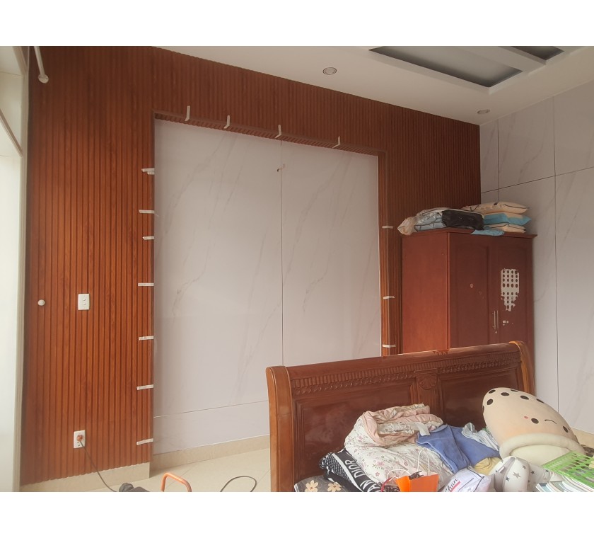 Làm vách tivi trang trí ở vũng tàu