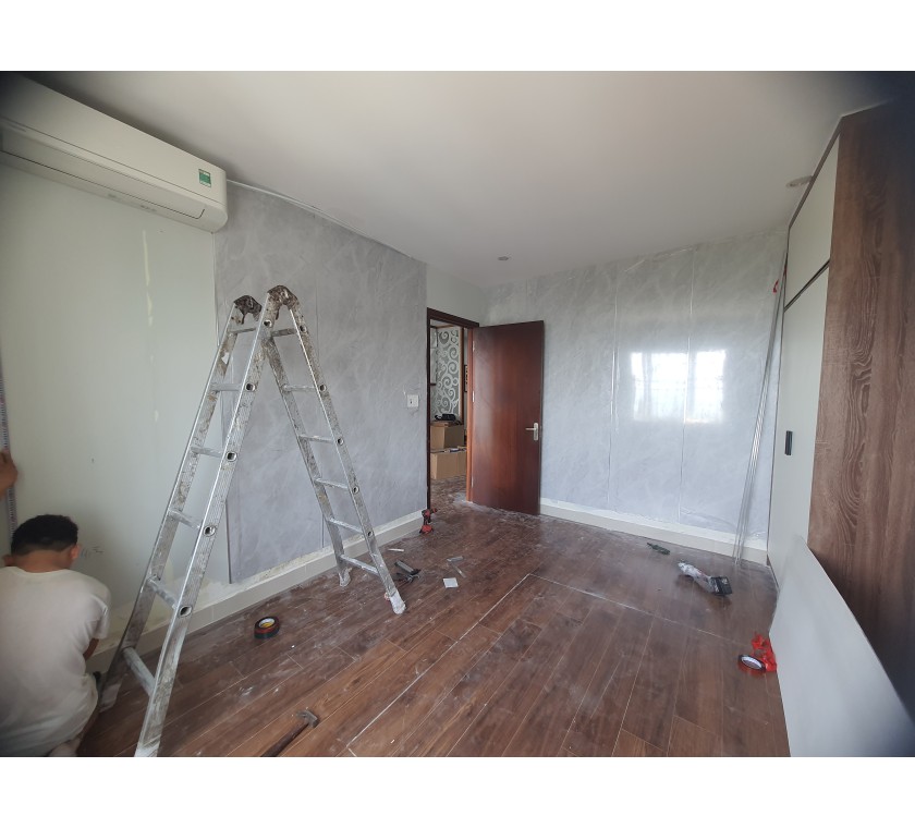 Thi công ốp tường PVC giả đá ở bà rịa vũng tàu