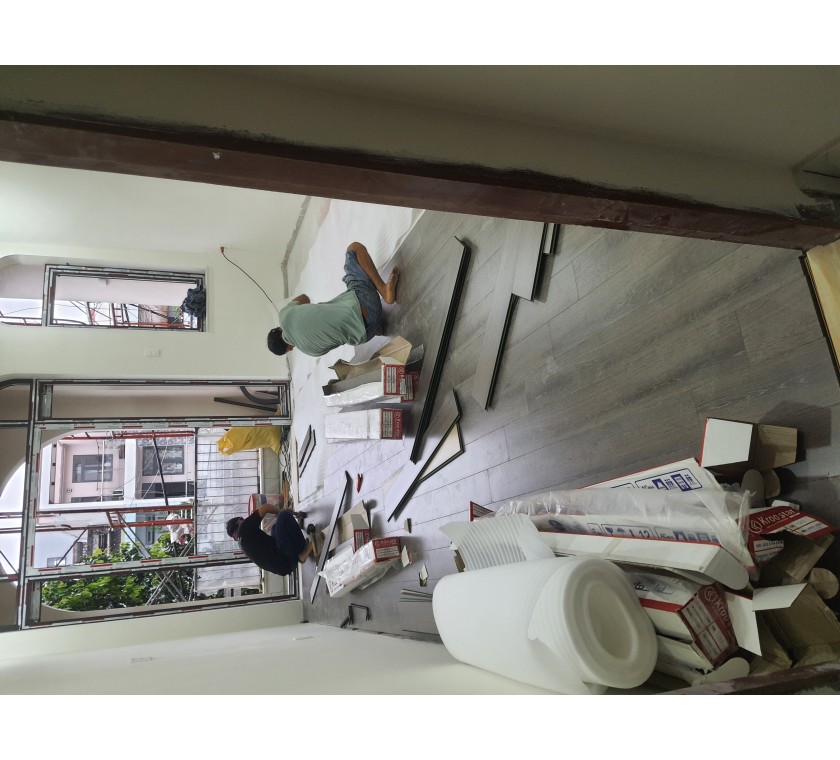 Thi công sàn gỗ giá rẻ ở bà rịa