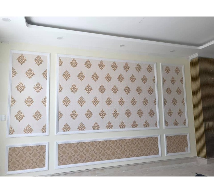 thi công giấy dán tường nhà a Châu - Phước Hải - Bà Rịa Vũng Tàu