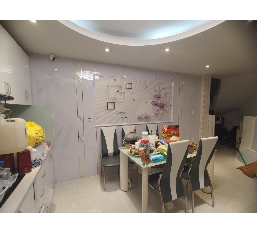 Thi công tấm ốp PVC ở 28 Cô Bắc, Vũng Tàu