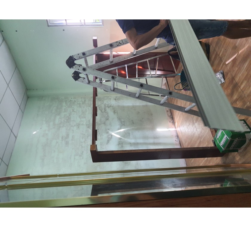 Thi công tấm ốp ở ngã 3 Lò Vôi, Long Điền, Bà Rịa Vũng Tàu