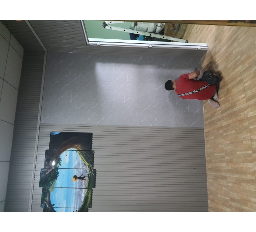 Thi công tấm ốp ở ngã 3 Lò Vôi, Long Điền, Bà Rịa Vũng Tàu