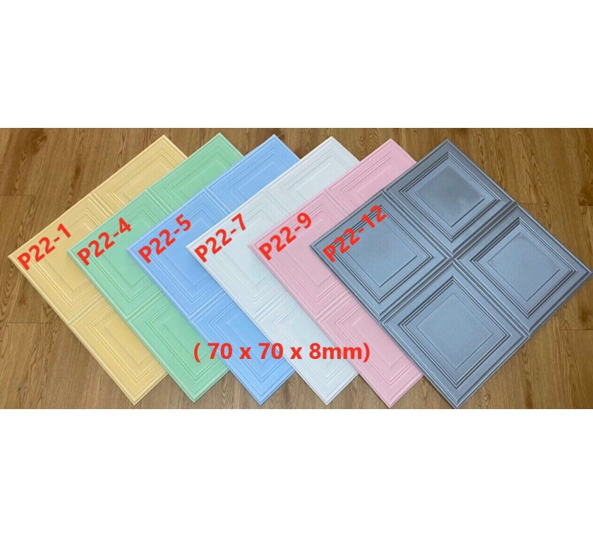 xốp dán tường giả da ( 1 )