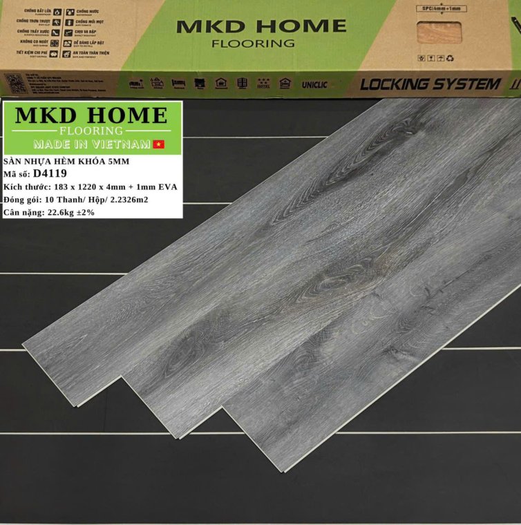 sàn nhựa mikado D4119