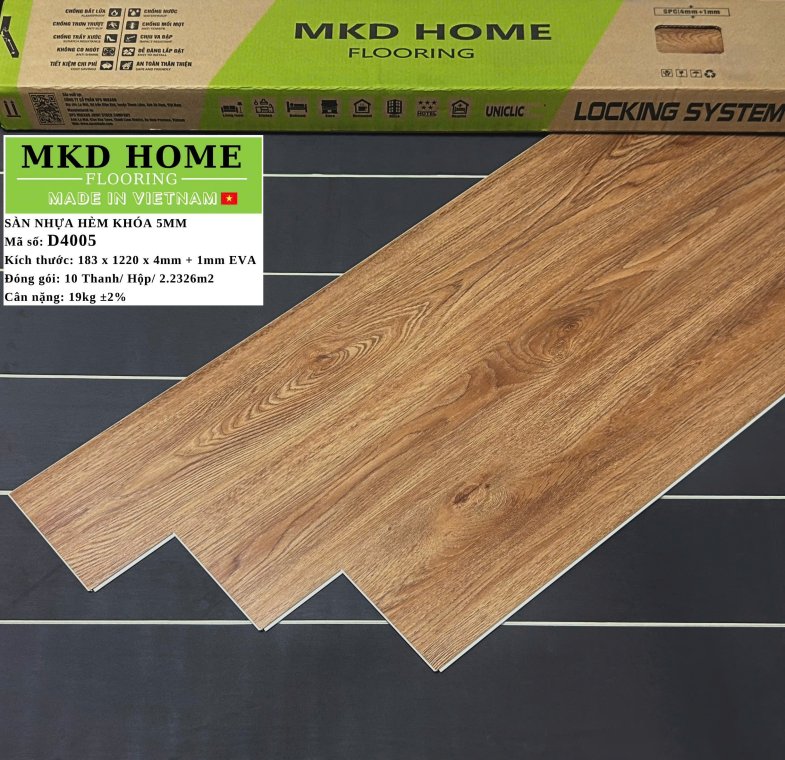 Sàn nhựa khóa hèm mikado