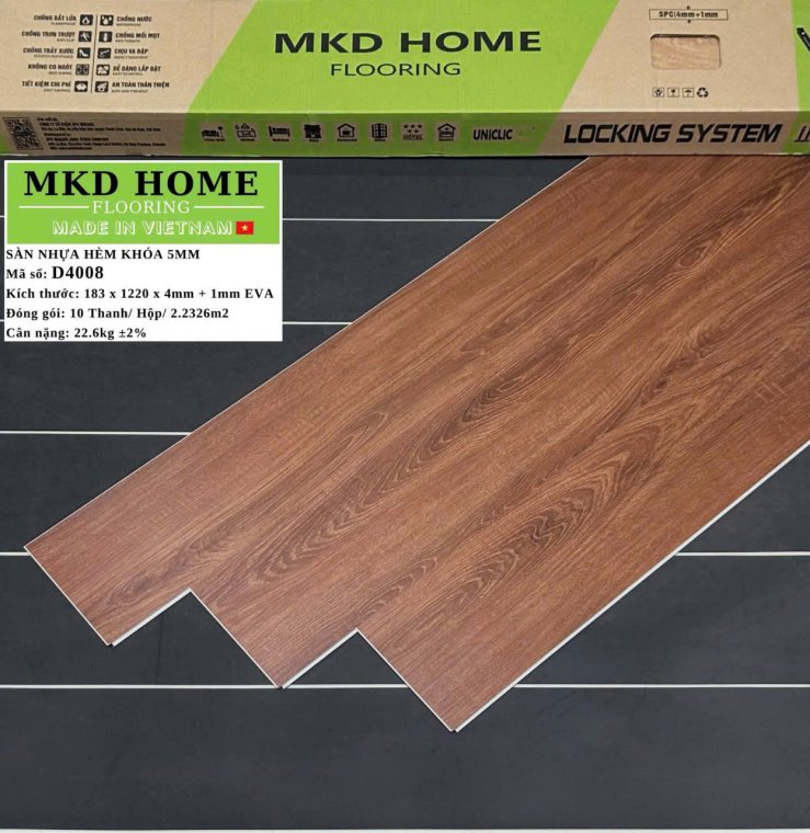 sàn nhựa mikado D4109