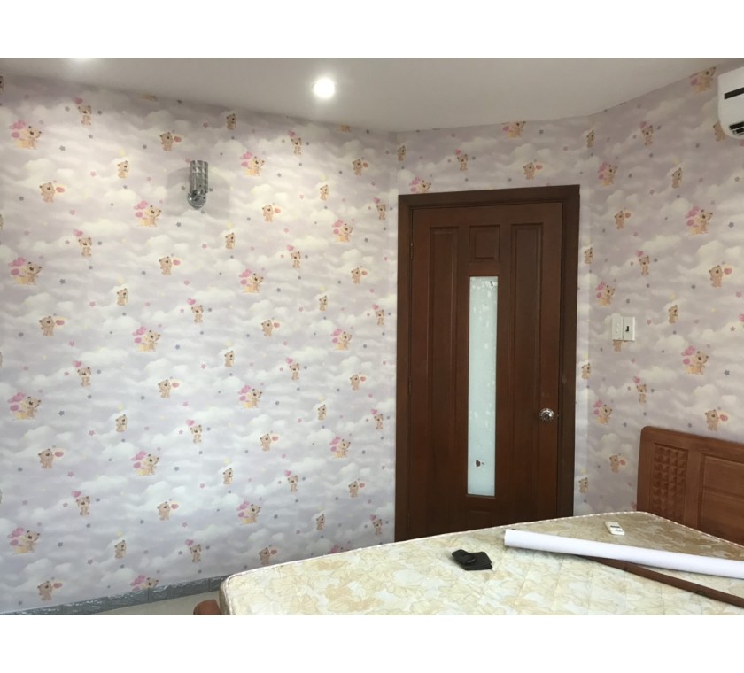 giấy dán tường cho bé ( 402 - CC sơn Thịnh -  VT )