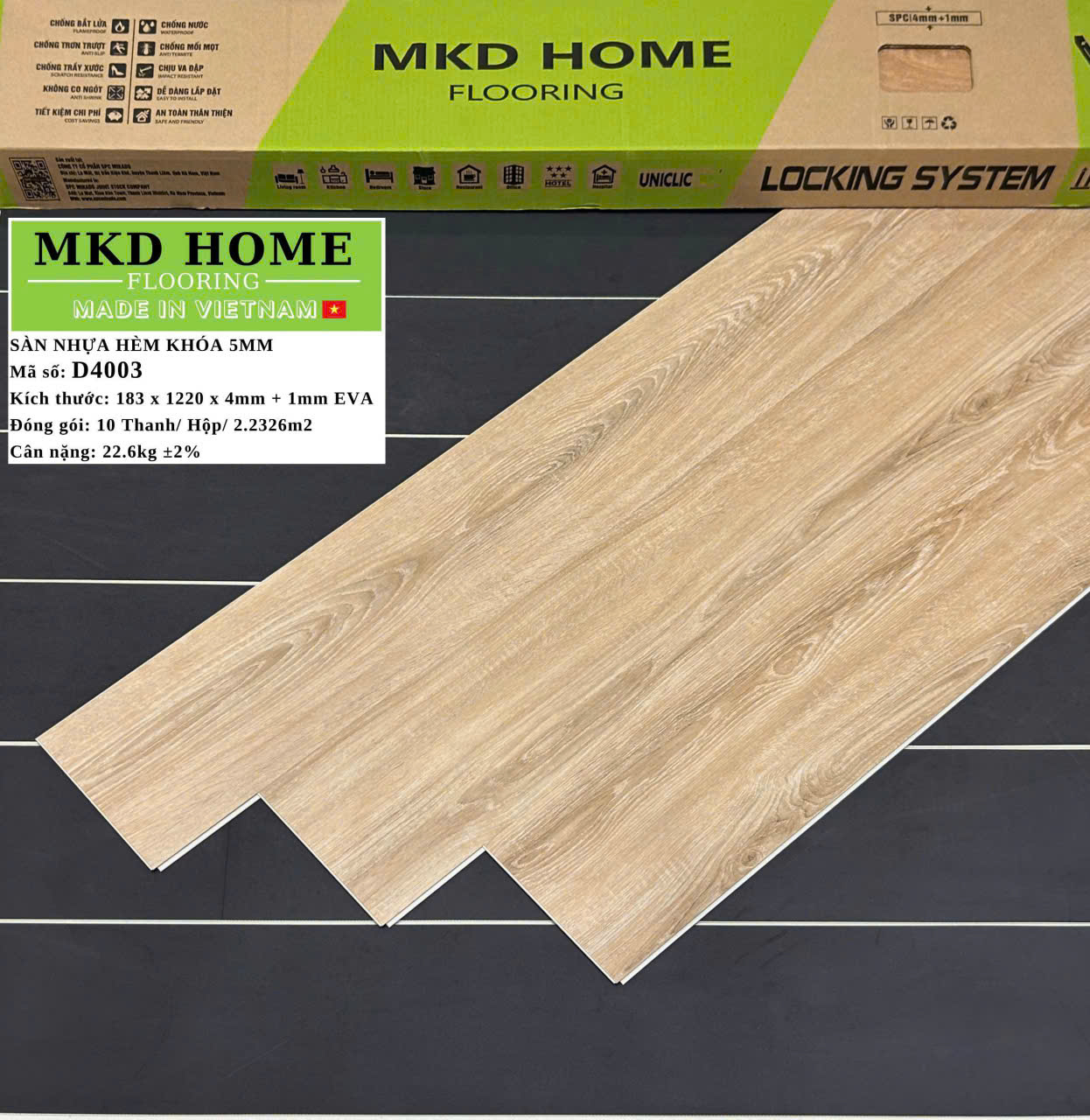 sàn nhựa mikado D4003